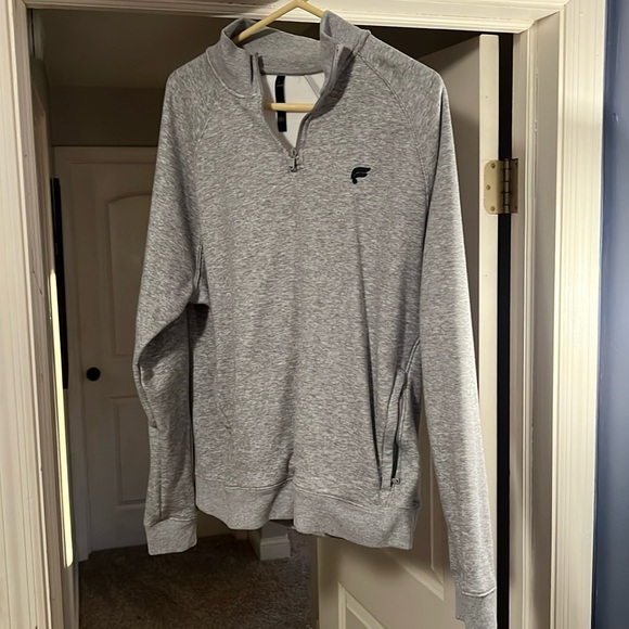 Fabletics Grey 3/4 Zip - Picture 1 of 1